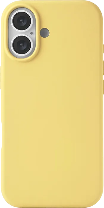 Чехол защитный uBear Touch Mag Case, iPhone 17, MagSafe, светло-желтый