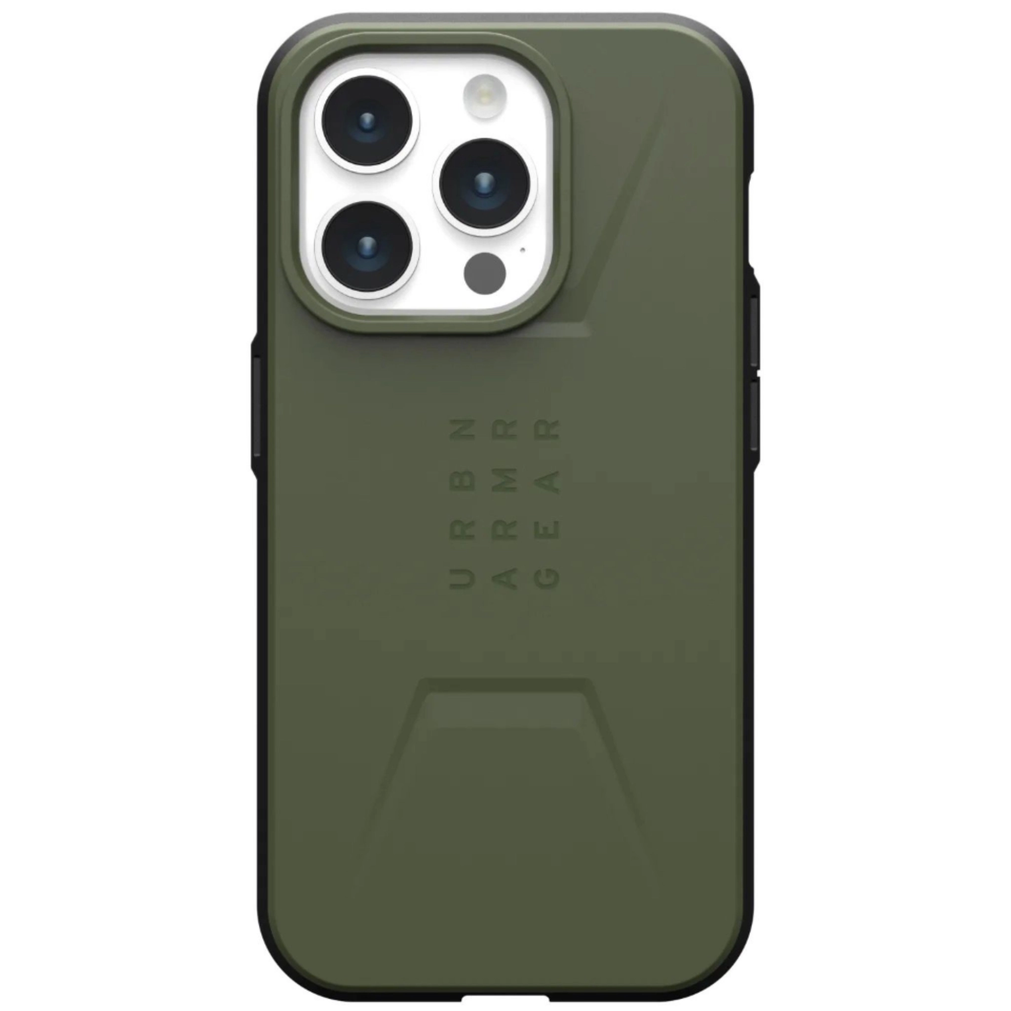 Чехол с поддержкой Magsafe UAG Civilian iPhone 15 Pro, оливковый